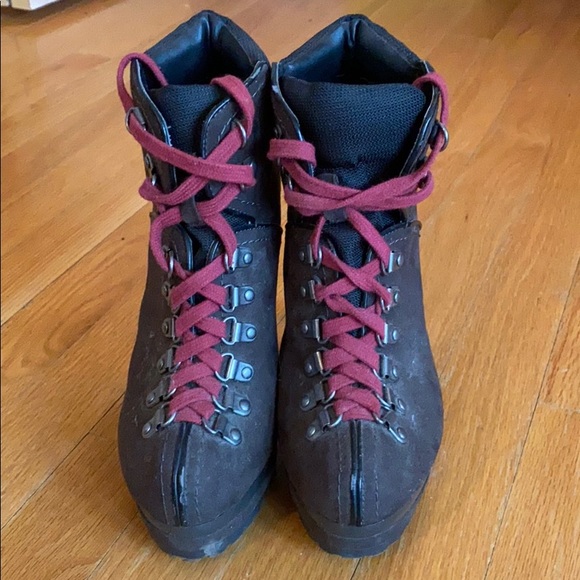 Women’s High-heel Lace-up Booties; S: 6 1/2 - Picture 1 of 8